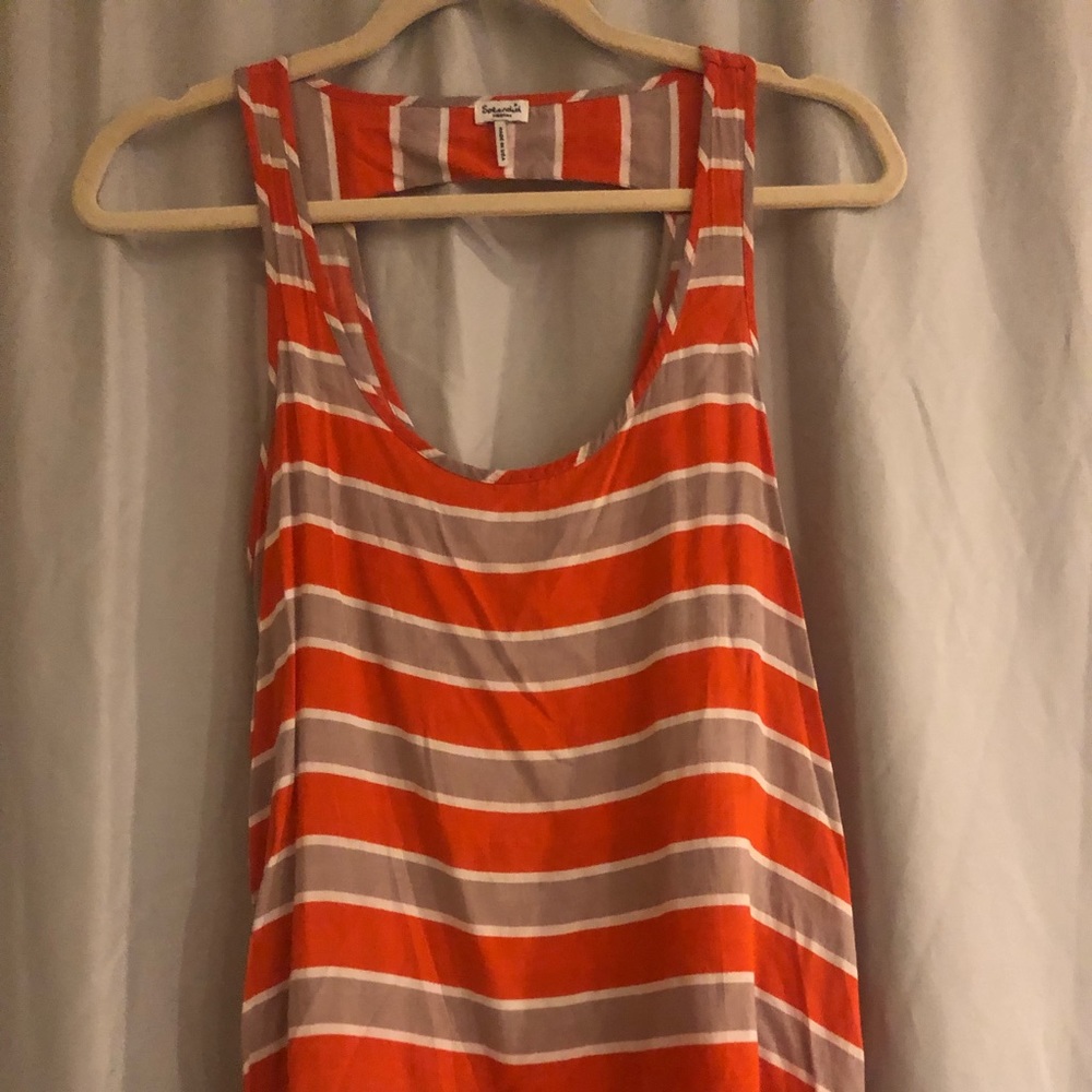 Splendid stripe cotton tank